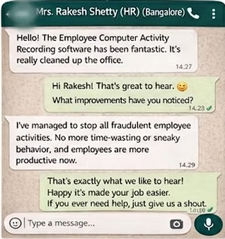 Customer success story screenshot