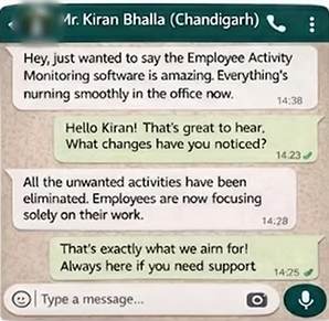 Customer success story screenshot