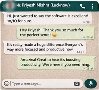 Customer success story screenshot